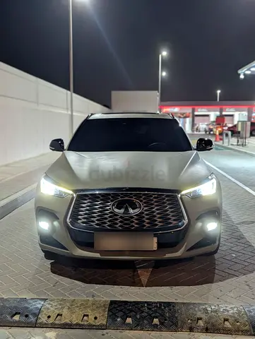 Infiniti QX55 2021 GCC SPEC KAAKI MATT FINISH