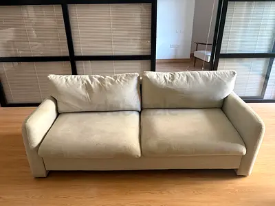 Light grey 3-seater sofa