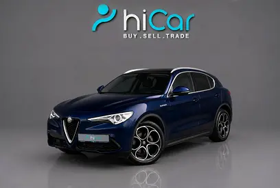 AED 1,436 P.M • 0% Downpayment • Alfa Romeo Stelvio Super • 1 Year Warranty