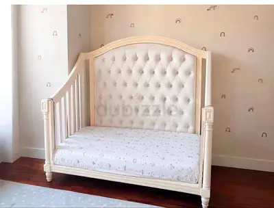 Pottery and barn crib with changing table