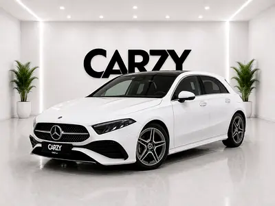 MERCEDES-A200 PREMIUM + AMG HATCHBACK | GCC SPECS | MERCEDES WARRANTY & SERVICE CONTRACT UNTILL 2029