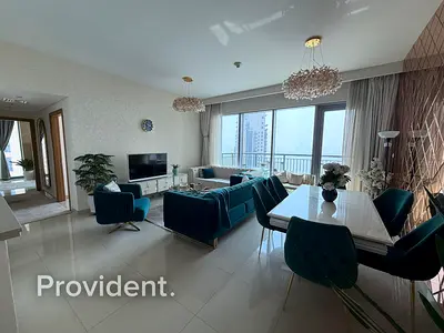 Creek View | High Floor | Furnished | 4 Cheques