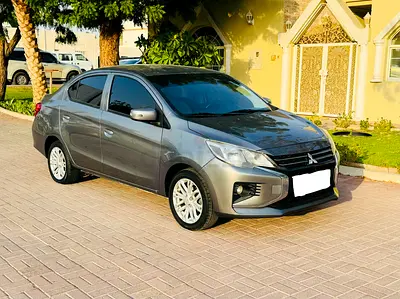 Mitsubishi Attrage 2022 Model No 1 Option ( GCC SPECS ) Family Use Car For Sale .