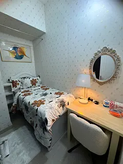 Private room available for solo lady in Al Barsha 1 near insurance market metro station