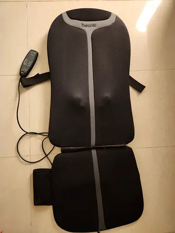 Beurer MG 205 Shiatsu Massage Seat Cover with Heat Function – Black
