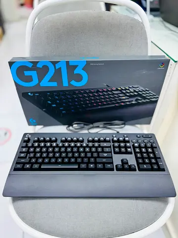 Logitech G213 RGB Gaming Keyboard - open box brand new condition