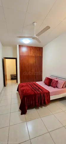 Fully furnished family room available near lulu village, Gulf model school,Muhaisinah 4.