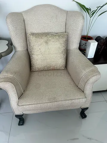 Two single sofa chairs