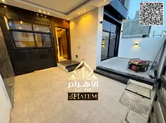 Modern 5-bedroom villa with roof terrace for sale in Al Zahia | Luxurious custom finishing | Freehol