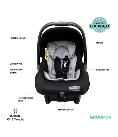 Moon Bibo Infant Car Seat Group 0+ (0-15 months) - Excellent Condition