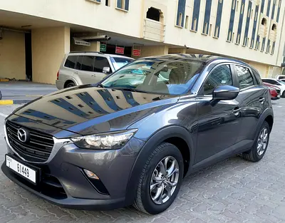 ALMOST NEW MAZDA CX-3 GT 2024 GCC SPEC NO ACCIDENT 100% ORIGINAL PAINT CAR PLAY NAV 8 AIRBAG PUSH ST