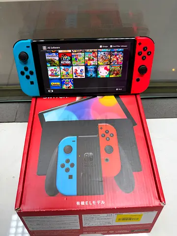 switch oled 27 games installed