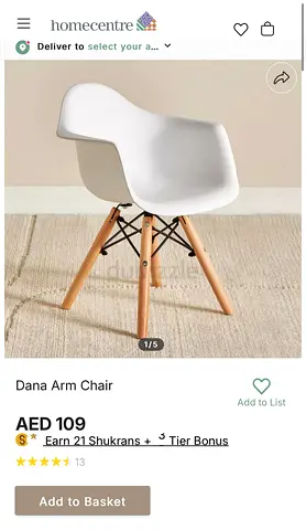 Dining Table with white 4-chairs