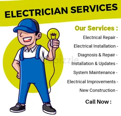 New wire installation and Electric repairing work in Dubai