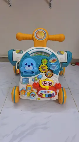 Multifunctional(3 in 1) Baby Push Walker with Activity Panel