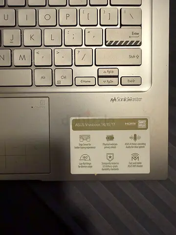 ASUS VivoBook 14 (K413/14") - Silver, light use, good condition