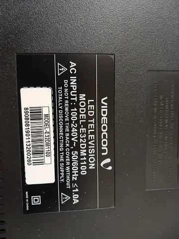 Videocon 32inch lcd