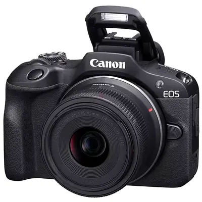 Canon EOS R100 Mirrorless Camera with 18-45mm Lens