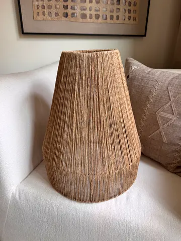 Home Centre Rattan Woven Pendant Light Shade