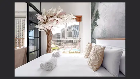 Bright Layout | Premium Furnished | Pool View