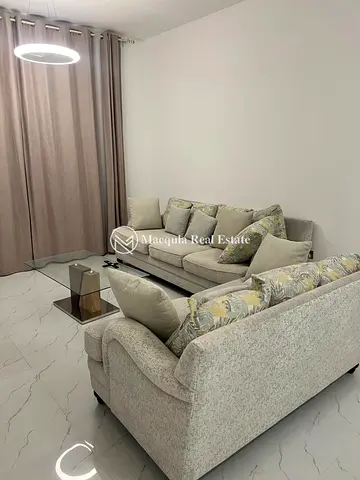 Furnished 1BR Apartment | Alcove JVC | Balcony Road View