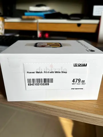 Huawei Watch Fit 4 (White Strap) - Brand New, Boxed, Unused
