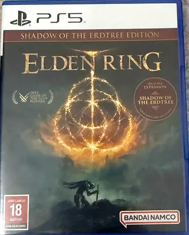 Elden Ring Shadow of the Erdtree Edition – PS5 (Used) – DLC Code Unredeemed