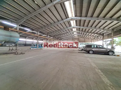 Land With Open Sheds and Offices for Light Factory