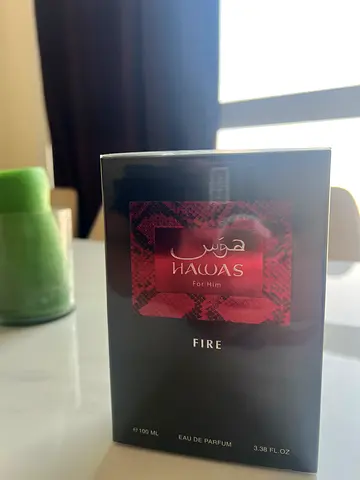Hawas Fire Eau de Parfum 100ml  100% authentic - Brand New in Box before you pay check and open