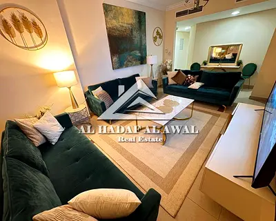 شقة غرفتين وصالة / مفروشة بالكامل / مع انترنت مجاني