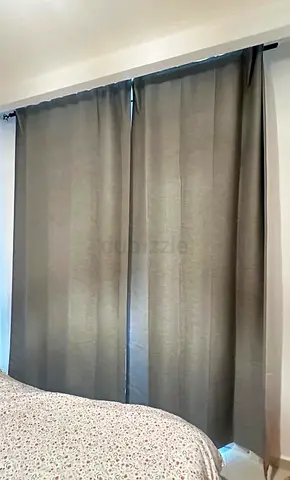VILBORG crtns 1pr 145x300 grey
