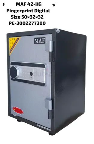 MAF 42KG Fingerprint Digital Fire Resistant Safe