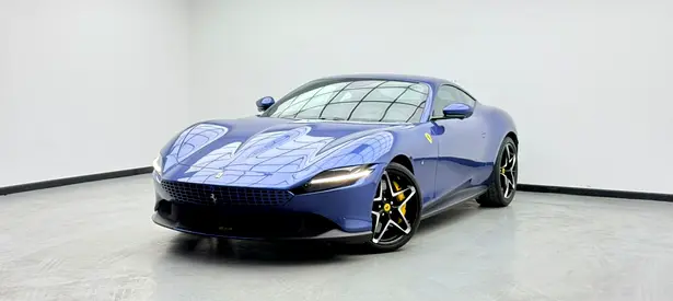 2021 Ferrari Roma, Ferrari Warranty+Service Contract+Full Service History, GCC Specs.