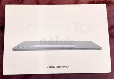 Tab S10 + 5G storage 256GB 12 RAM