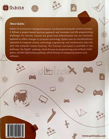 Qubits Computer Science Curriculum - Student Workbook/Guide (like-new)