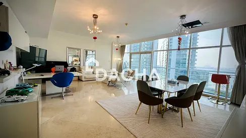 Fully Furnished 3 Bedroom | Sea & Marina View