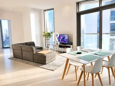 SEA VIEW! Furnished 3BR + M | High Floor | 2 Parking