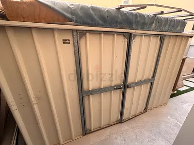 Large Metal Garden Shed