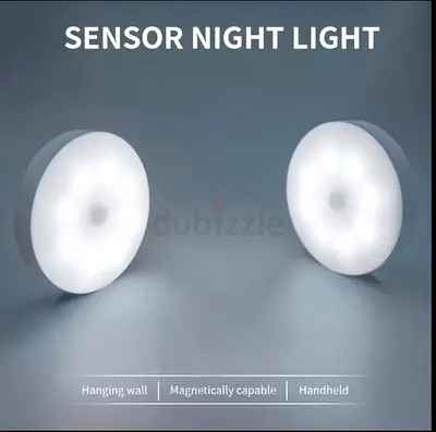 5 Rechargeable Motion Sensor Night Lights