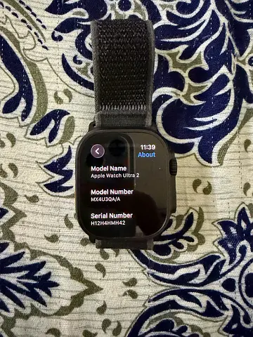Apple Watch ultra 2 in apple care