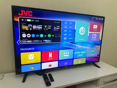 JVC Smart LED TV 58-inch - very Good Condition with 2 Remotes - used only 5 times