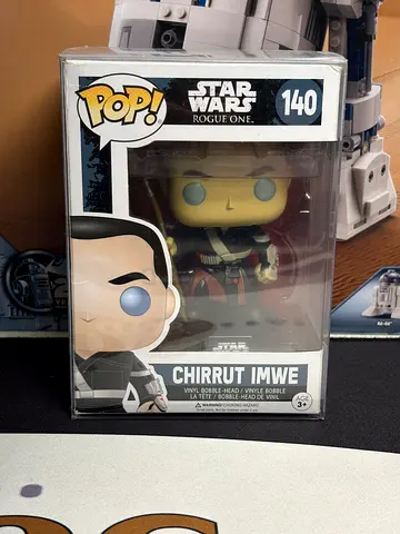 “Chirrut Imwe” Funko Pop! From ‘Star Wars, Rogue One” #140