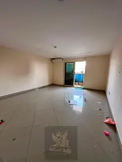 For annual rent in Al Majaz 2, opposite City Centre Sharjah. Two bedrooms and living room, 2 bathroo