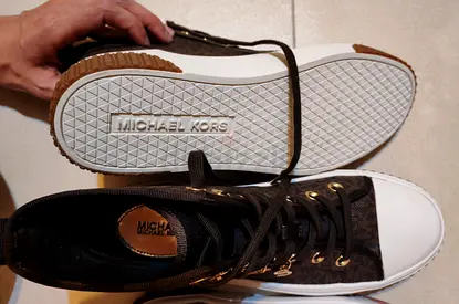 Michael Kors women's low-top sneakers, size 41 specified, never used