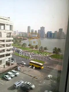 Luxury Office for Annual Rent in Al Majaz 1, 1,400 Sq. Ft. Open Space, Free AC, Near Mosque & Malls,