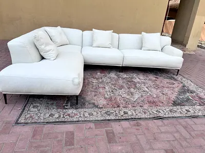 The loom collection L Shape Sofa Beige