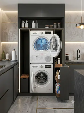Bosch Series 6 Washer & Dryer Set | Separate 9kg Washing & Drying Appliances