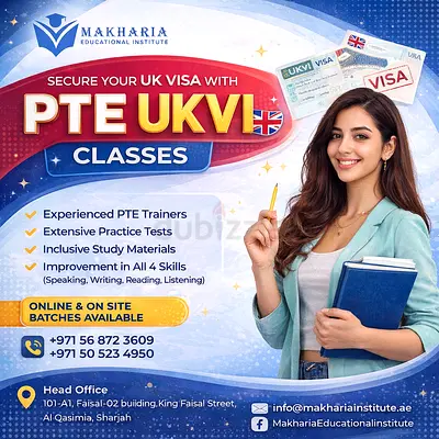 UKVI CLASS IN LOW PRICE AT SHARJAH