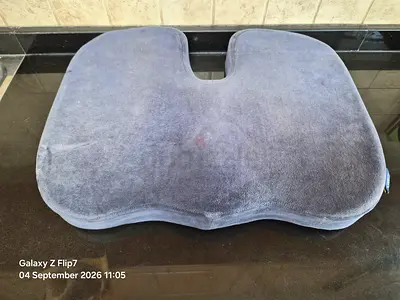 Orthopedic Memory Foam Seat Cushion - U-Shaped Comfort Pad
