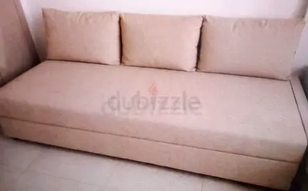 Elegant sofa cum bed with huge storage
